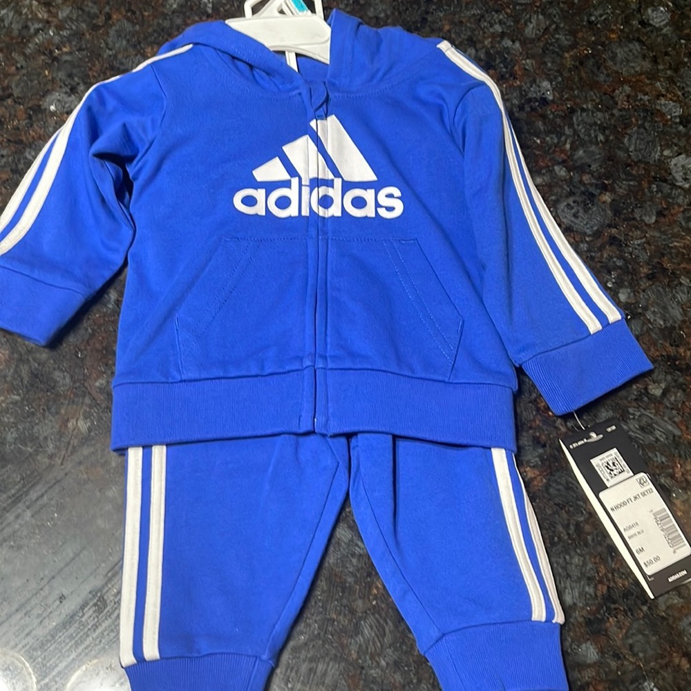 Brand new boys adidas outfit 6M